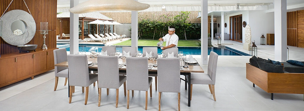 In-Villa Dining & Private Chef