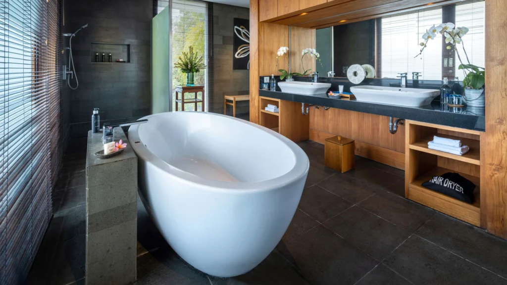 A Spa-Inspired Bathroom Retreat